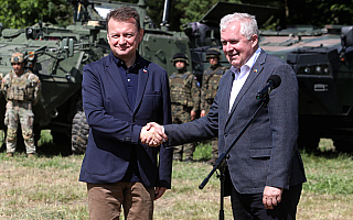 Ministrowie obrony Polski i Litwy: przesmyk suwalski jest bezpieczny